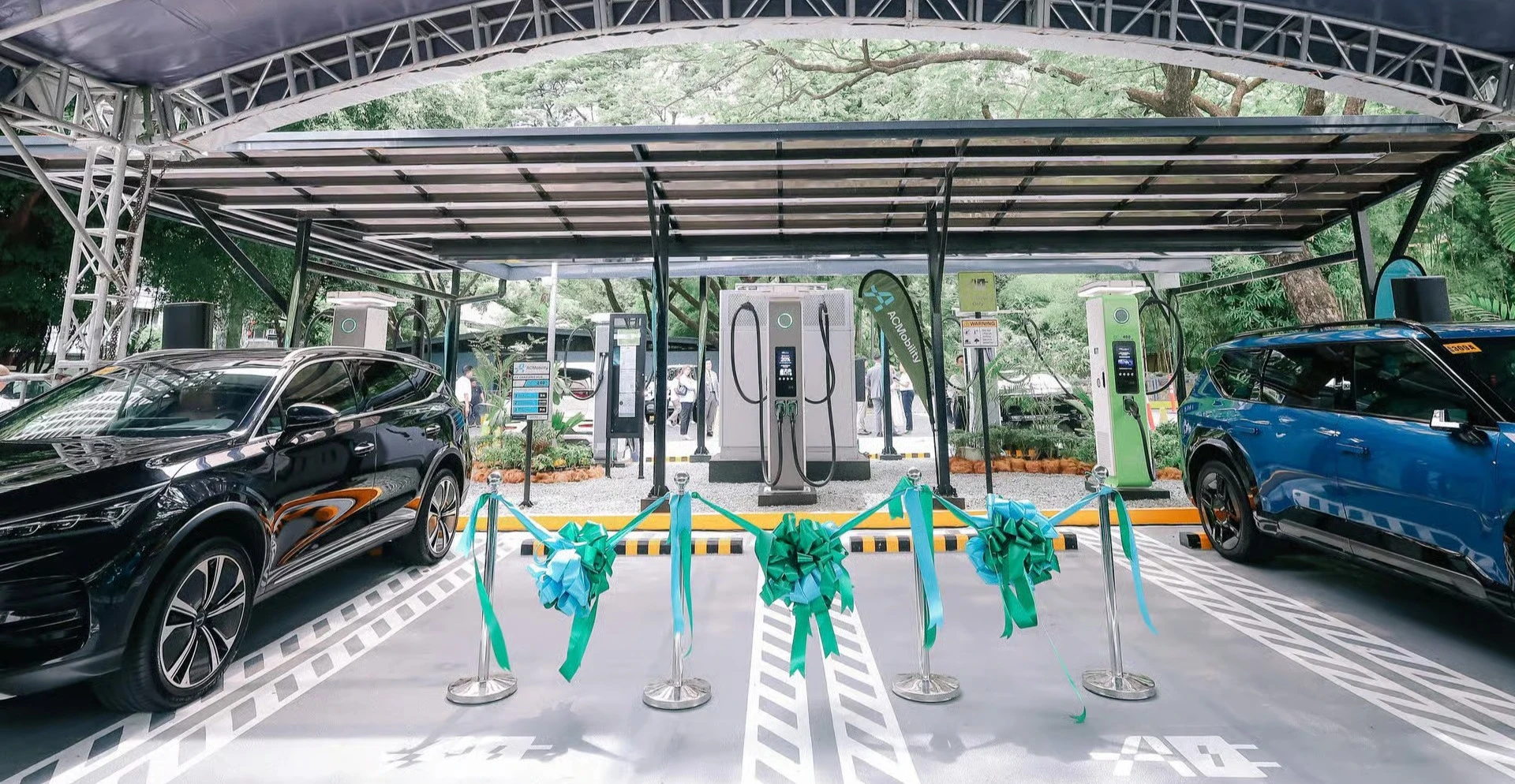 Advancing Sustainable Mobility: ACMobility Opens New EV Charging Hub in Makati