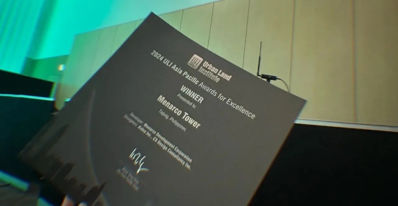 Menarco Tower Honored at ULI Asia Pacific Awards for Excellence