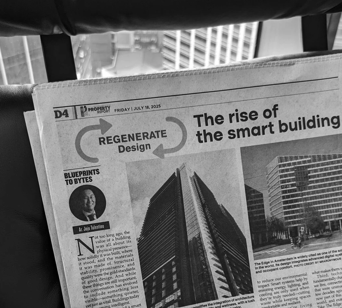 New Philippine Star Column: From Blueprints to Bytes Explores the Future of Smart Buildings and Cities