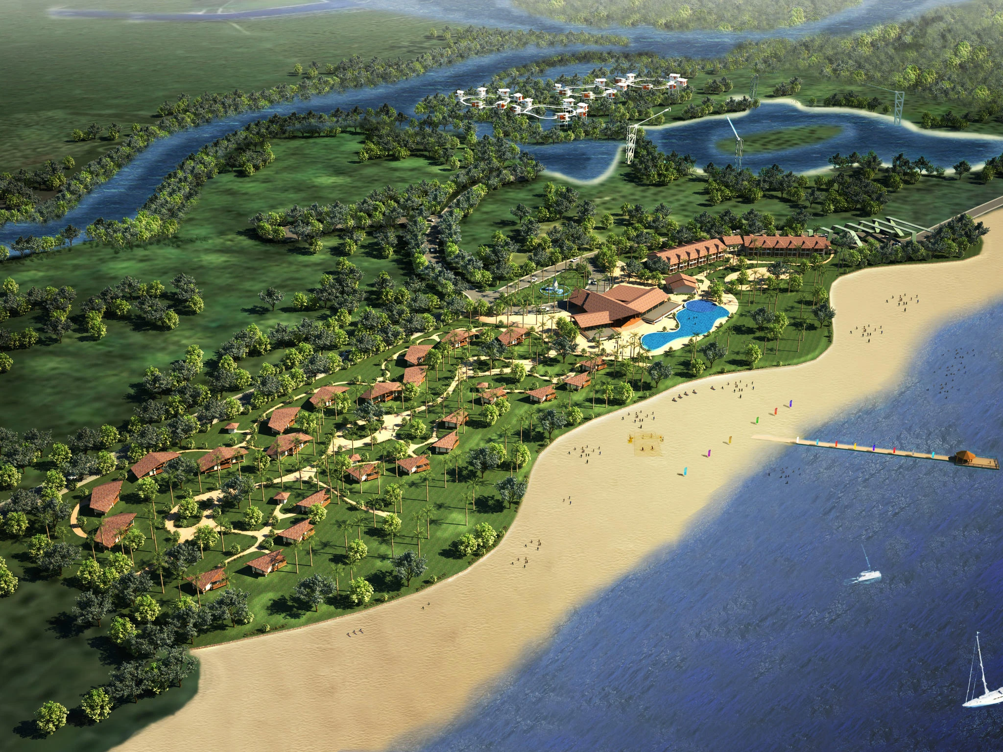 Aidea Designs Polakay Island Resort