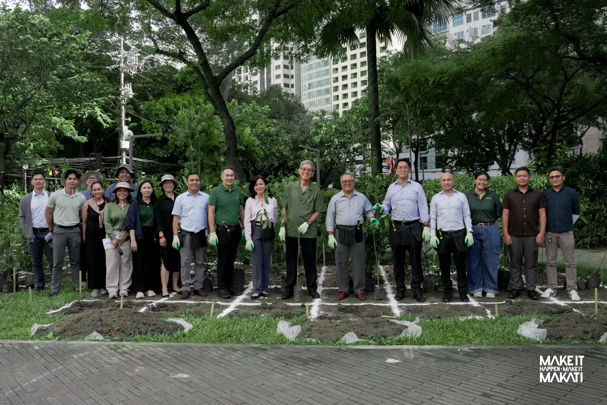 The Launch of Makati’s first Eco Patch at Legazpi Active Park